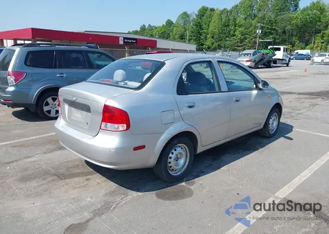 2004 Chevrolet Aveo from USA, damaged, VIN KL1TD52624B186058